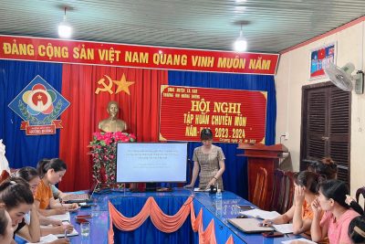 Hội nghị tập huấn chuyên môn năm học 2023 – 2024
